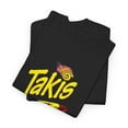 thumbnail image 3 of Takis Fuego Chips Zombie Purple Black T Shirt Heavy Cotton Tee Apparel - Black / L, 3 of 5