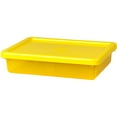 LEGO Storage Box Small with Lid, Yellow