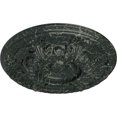 thumbnail image 3 of Ekena Millwork 19"OD x 1 1/2"P Granada Ceiling Medallion (Fits Canopies up to 7 1/8"), Hand-Painted Painted Turtle Crackle, 3 of 7