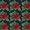 Red Christmas Poinsettias, variant on Yayeee Faucet Mat for Kitchen Sink 14.7" Diatomite Long Splash Guard Pad, Red Christmas Poinsettias
