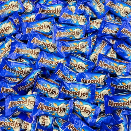 Almond Joy Miniature Bars - Coconut and Almond Milk Chocolate Candy - Over 65 Individually Wrapped Pieces - 2-Pound Bulk Pack