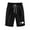 Black, variant on Ruimatai Women Basic Summer Shorts Short PantsWomen's Summer Print Five Points Large Size Cotton Linen Pants Casual Pants Shorts