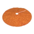 thumbnail image 2 of Bingfone Christmas Tree Skirt Mat Christmas Decoration Interior 36" -Orange Glitter, 2 of 6