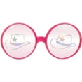 thumbnail image 5 of (2 pack) Pink Plastic Party Costume Glasses by Way to Celebrate, 5 of 6