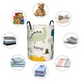 thumbnail image 4 of Sikiie Childish Dinosaur Print Round Dirty Clothes Basket, Waterproof Standing Foldable Storage Basket, for Laundry Room, Bedroom, Bathroom Storage-Medium, 4 of 6