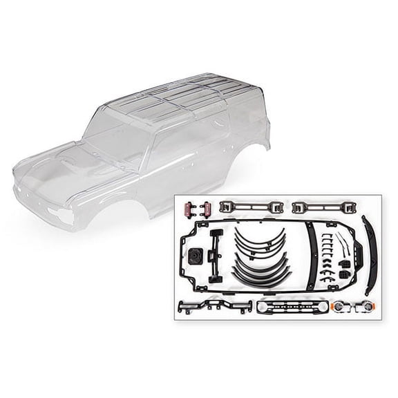 Traxxas 9219 Spare Tire Mount/ Mounting Bracket (Fits Body) Bronco New 9211
