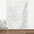 thumbnail image 4 of Ambesonne Pastel Fabric by the Yard Upholstery, Adventure Flying, 3 Yards, Pale Blue and Blush, 4 of 5