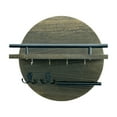 thumbnail image 1 of veasfak Key Holder Wall Mount Multifunctional Wall Shelf for Office Hallway Entryway Style A, 1 of 9