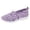 shoes 93#Light Purple, variant on oqasdz Women Casual Shoes Plus Size Slip On Close Toe Mesh Breathable Flat Bottom Walking Shoes Solid Color Comfort Trendy Versatile Summer Outdoor
