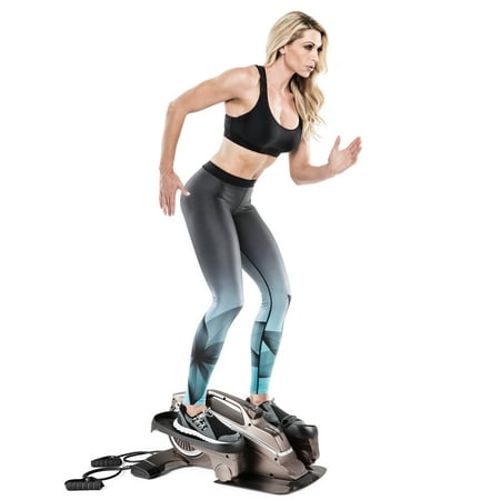 Bionic Body by Kim Lyon Compact Elliptical Trainer with Resistance Tube