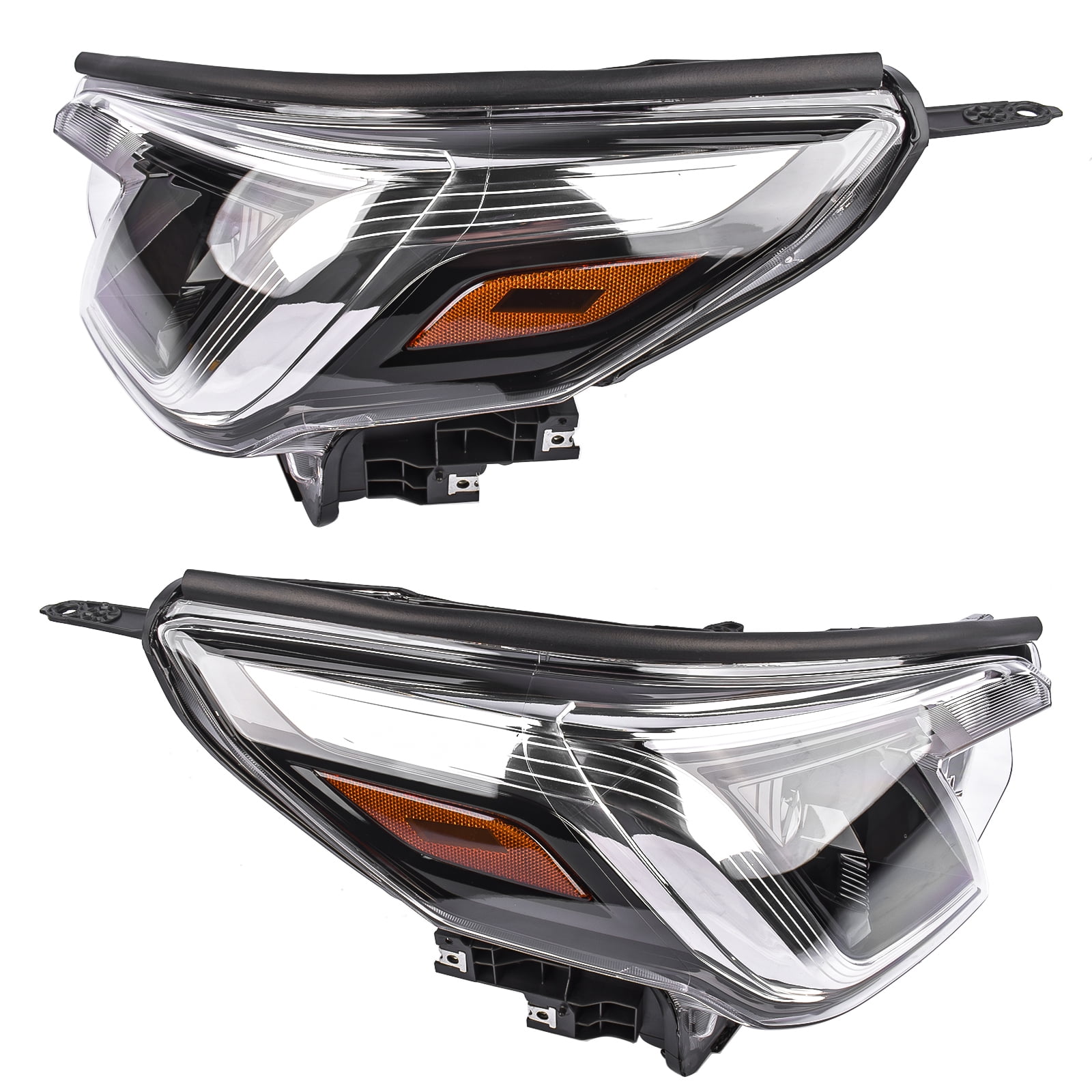GELUOXI Left & Right Side LED Headlight Assembly 84001SJ360 84001SJ370 for Subaru Forester 2022-2024