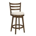 thumbnail image 6 of Hillsdale Shannon Wood Counter Height Swivel Stool Walnut, 6 of 11