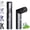 Black, variant on 2-in-1 Rotating Mini Fan & Flashlight - Foldable Handheld Personal Fan with 9 Speeds, LED Display, USB Rechargeable for Camping Travel Office