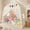 White, variant on AMTPM Large Kids Play Tent, Indoor/Outdoor Children's Fort with Flags & Globe String Lights, Spacious Toddler Playhouse (61.8x38.6x58.2inch) for 3-12 Year Olds‌