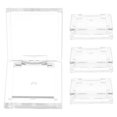 thumbnail image 2 of 4pcs Refillable Empty Makeup Pans for Eyeshadow & Blusher Durable Square Cosmetic Containers for DIY Beauty Essentials, 2 of 4