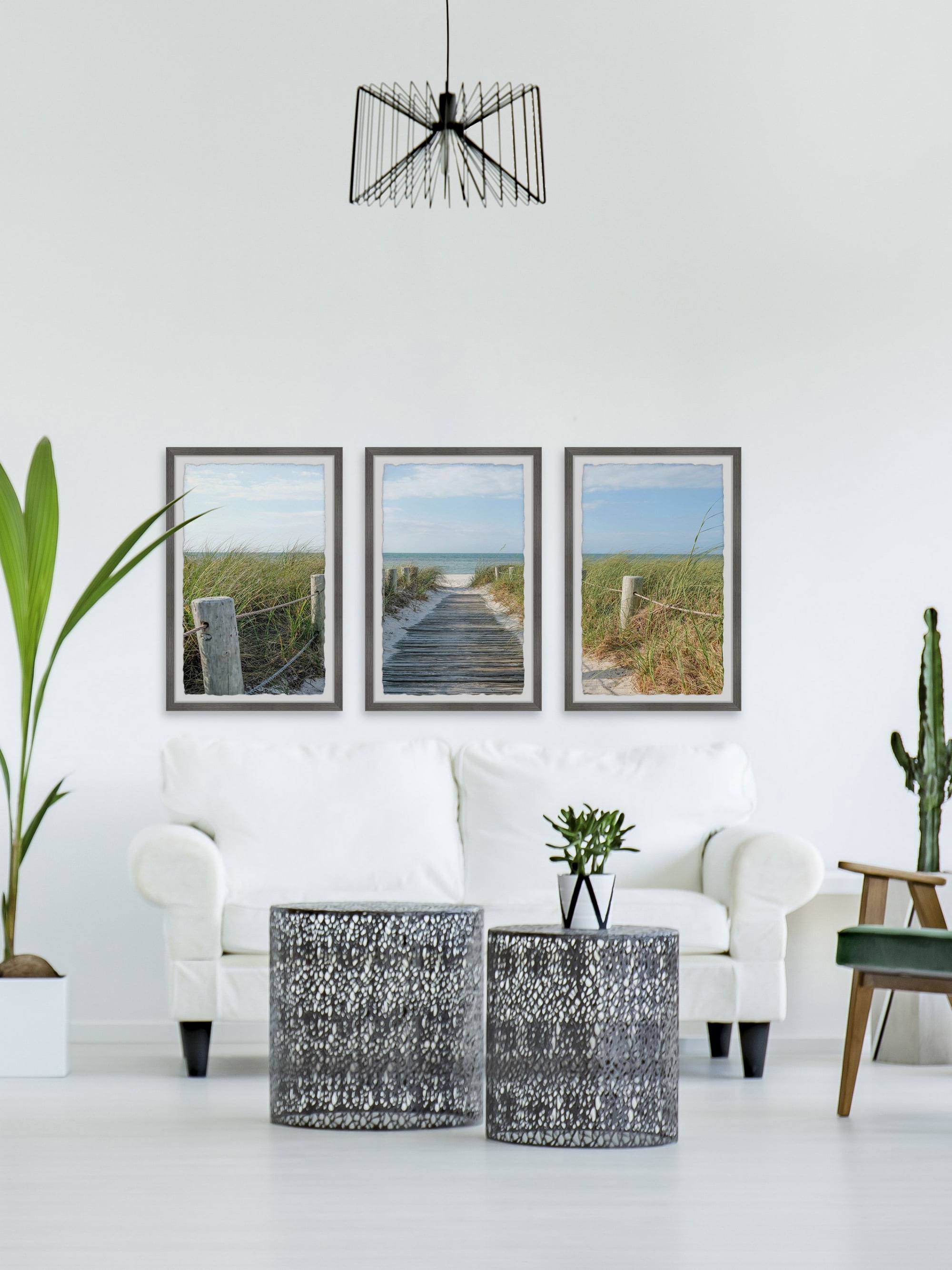 Marmont Hill Beach Route Triptych
