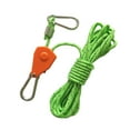 thumbnail image 5 of Ratchet Pulley Rope Hanger Tent Wind Rope Tent Guide Rope Fast Locking Hanging Ropes Rope Hanger Grow Light Rope Hanger for Awning Tent 4m Green, 5 of 8