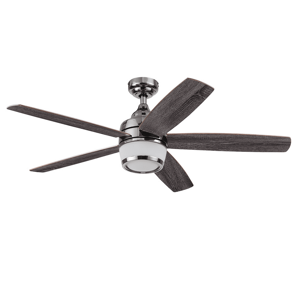 Prominence Home 48" Tennyson Gun Metal Remote Control Ceiling Fan, 5