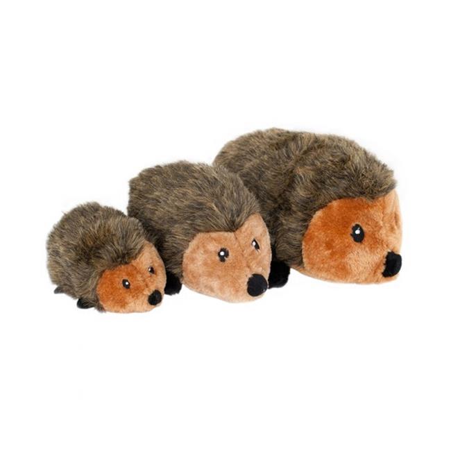 Zippy Paws 2736LG Hedgehog Plush Dog Toy Large