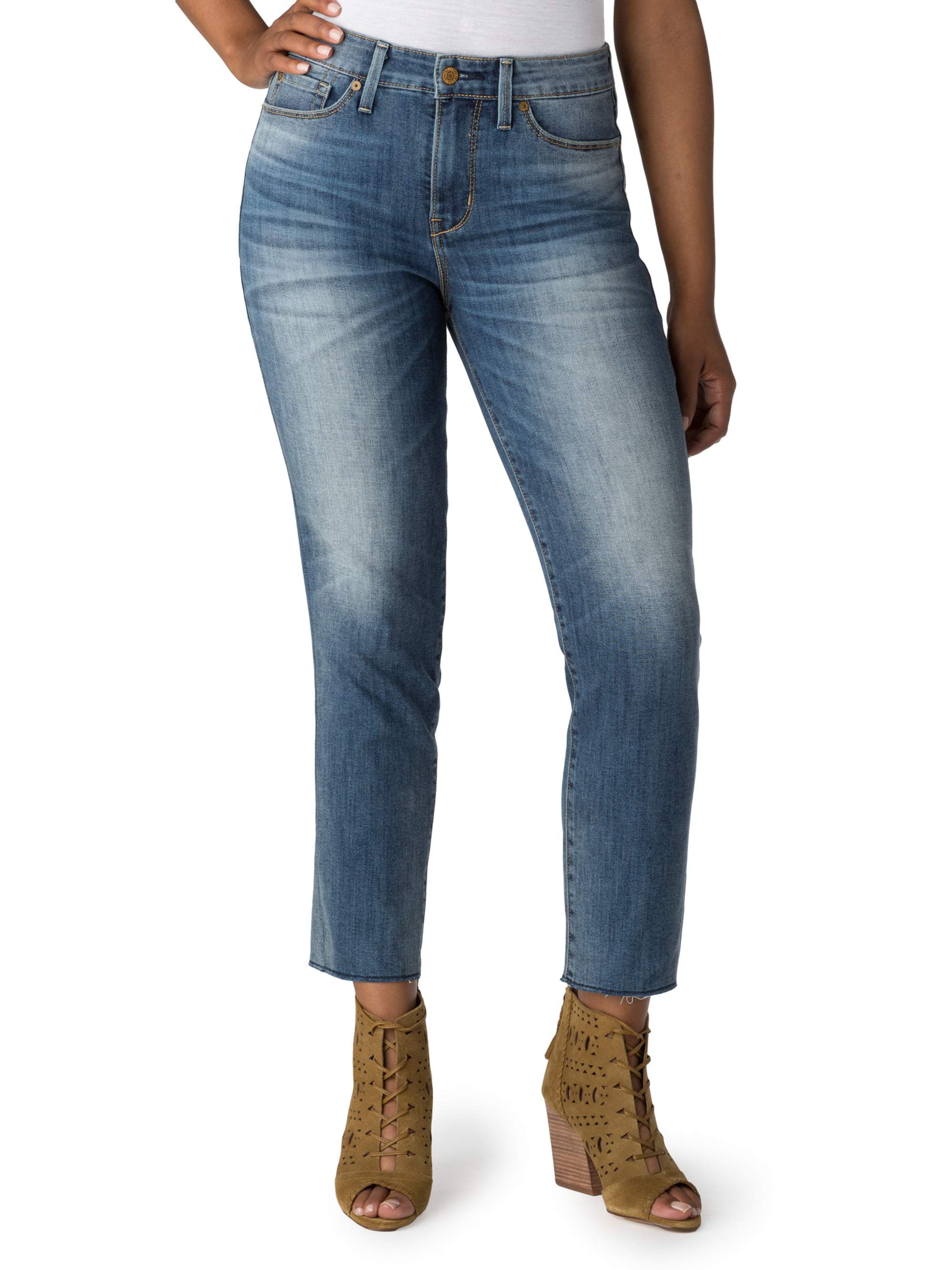 Signature by Levi Strauss & Co. Women's High Rise Ankle Slim Jeans ...