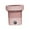 Pink, variant on Foldable Mini Washing Machine Folding Washing Machine, Mini Portable Clothes Washer, 8L Powerful Compact Small Washer for Home, RV, Baby Clothes Beige