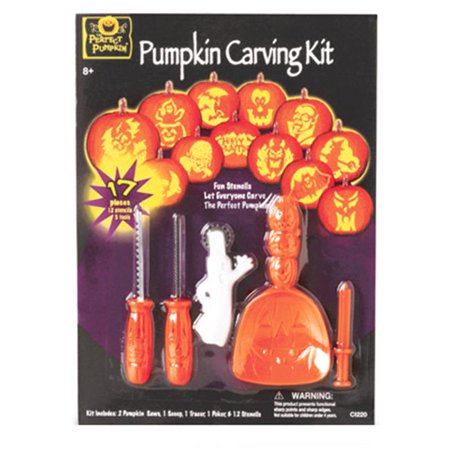 Seasons Ci220 Deluxe Pumpkin Carving Kit 44 Piece 17 Walmart Canada