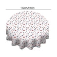 thumbnail image 3 of Nappe Ronde Patriotique du 4 Juillet, Imperméable, Résistante aux Taches, Réutilisable, pour Fête de la Fête de l'Indépendance, Cuisine, Salle à Manger, Déco, 3 of 6