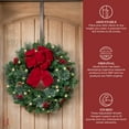 thumbnail image 3 of Haute Decor Adapt™ Adjustable Length Wreath Hanger - 2 Pack - Brushed Nickel, 3 of 7