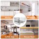 thumbnail image 2 of Bajo la cesta de almacenamiento de estantería bajo el organizador colgante del gabinete con soporte de tejido, 2 of 5