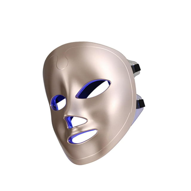 braveheart Masque Facial à DEL Clair Foncé Sans Fil Raffermissant pour SPA Maison Style A 1 Ensemble