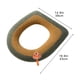 thumbnail image 3 of Asiento de Inodoro para El Hogar Engrosado con Asa, Juego de Inodoro Lavable de Invierno con Anillo de Inodoro, Asiento de Inodoro de Punto, 3 of 6