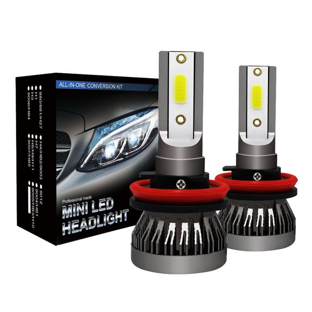 Bombillas LED Sharpla 2x delanteros 6000LM haz alto-bajo 6000K Lámpara gris