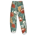 thumbnail image 5 of CLOOCL Women Loose Plus Size Long Pants Retro Flower Pattern 3d Printed Casual Pants Female Streetwear Trousers, 5 of 6