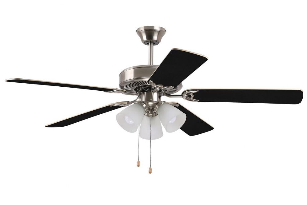 Litex - Hangdown - 5 Blade Ceiling Fan with Light Kit-18 Inches Tall and 52