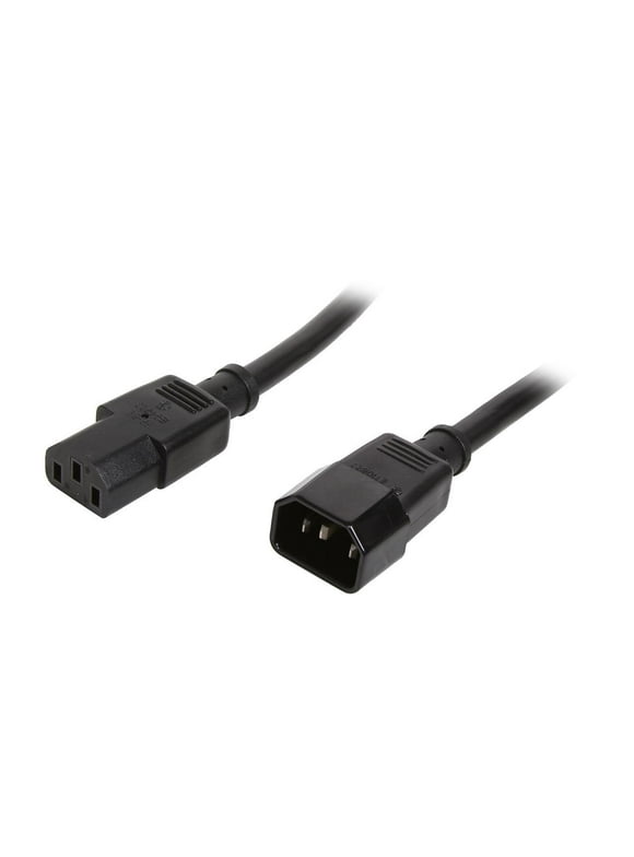 StarTech.com Model PXT100146 6 ft. 14 AWG Computer Power Cord Extension - C14 to C13