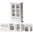 thumbnail image 2 of 1 Pce Mini Armoire DIY Ornement Mini Meuble Modèle Miniature Armoire Ornement, 2 of 5