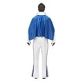 thumbnail image 4 of Evel Knievel Costume Adult White Blue Licensed Fancy Dress Medium Male Party Book Week Halloween, 4 of 4