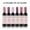 Version 1, variant on Aliver 6 Colors Wine Tint Lip Stain, Uniquely Designed Wine Bottle Lipstick, Waterproof Moisturizing Non-Stick Lip Gloss Set for Women, Version 1