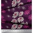thumbnail image 3 of Soimoi Poly Georgette Fabric Artistic Flower Decor Fabric Printed Yard 52 Inch Wide, 3 of 3