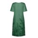 thumbnail image 5 of Vestido de Verano de Manga Corta, Cremallera de Cuello Redondo Plegable Floral Impresa para Primavera, Verano Y Diario, 5 of 5