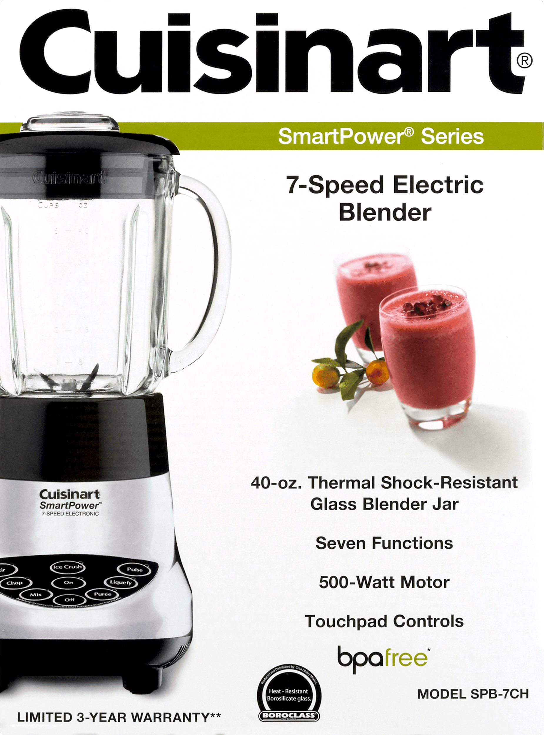 cuisinart smartpower 7 speed electronic