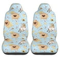 thumbnail image 2 of Fotbe Cute Gnome Bee Collects Honey Pattern Automotive Seat Covers for Cars Trucks and SUVs – Car Seat Covers for Front Seats,Protective Seat Covers,Vehicle Seat Covers, Set of 2, 2 of 9