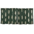 thumbnail image 7 of Yayeee Kitchen Curtains Tier Set of 2 Light Filtering 57"x36" Over Sink Window Panels, Beige Plants, 7 of 7