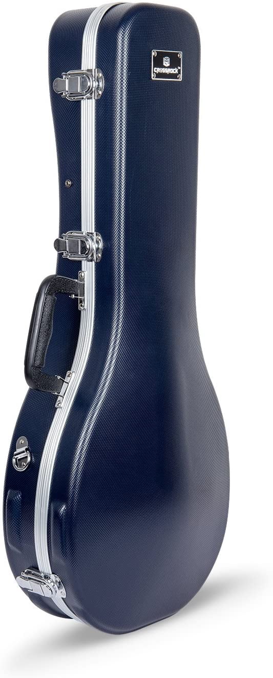 Crossrock Astyle Mandolin Sturdy Hard Case with Backpack Straps, ABS