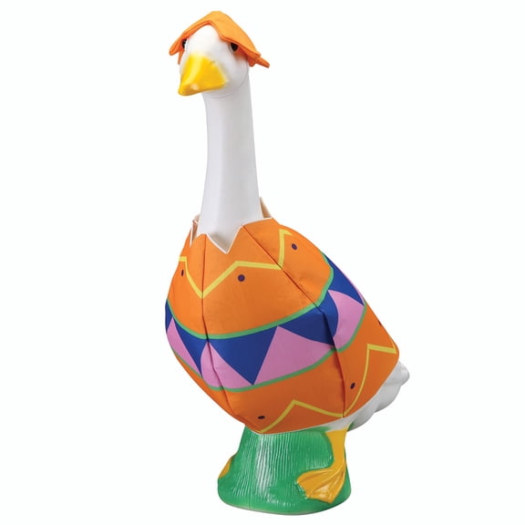 Gaggleville Easter Egg Goose Outfit, Fits Large 23" H Statue, by Fox Valley Traders