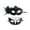 White, variant on Tejiojio Couple Masquerade Masks Polyvinyl Chloride Party Mask Halloween Costume Mask Mardi Gras Mask for Couples Women and Men