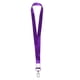 thumbnail image 2 of Firefly hope 2 correas de cuello de seguridad con clip metálico para identificación comercial, color morado, 2 of 4