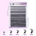 thumbnail image 7 of False Eyelashes,Lash Extension Kit DIY 280pcs Lash Clusters Eyelash Extension Kit, 8-16mm Mix 30D 40D Curl Individual Lashes Kit with Lash Brush and Seal Lash Tweezers for Self Use, 7 of 7