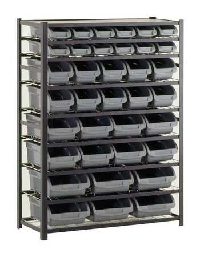 Edsal Storage Bin Rack