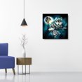 thumbnail image 4 of Peggybuy 5D DIY Full Drill Diamond Painting Night Wolves Cross Stitch Embroidery Set, 4 of 9